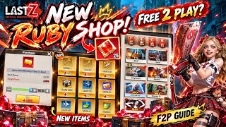 NEW RUBY SHOP! 💎 Best Items & F2P Rewards | Last Z: Survival Shooter