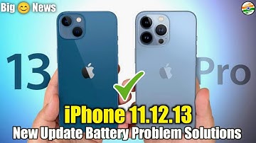iphone 13 | ios 15.4 battery drain Problem Solutions | ios 15.4 bad Update 🥺 | iphone battery drain