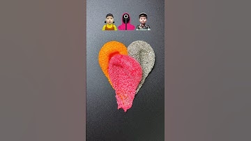 Guess the mixed color of Squid Game characters #satisfying #sharkzhan