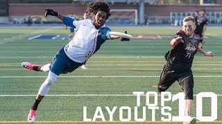 Top 10 Layouts from the 2017 Season | #ultimatefrisbee