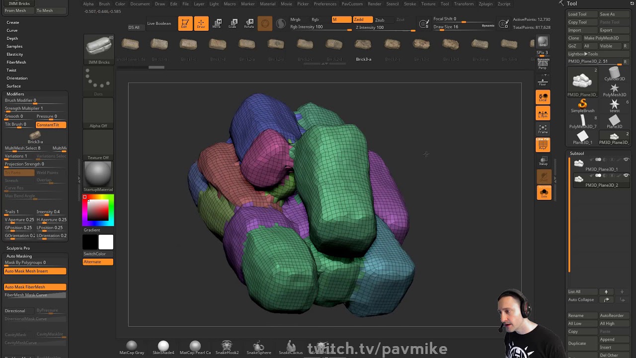 remesh zbrush