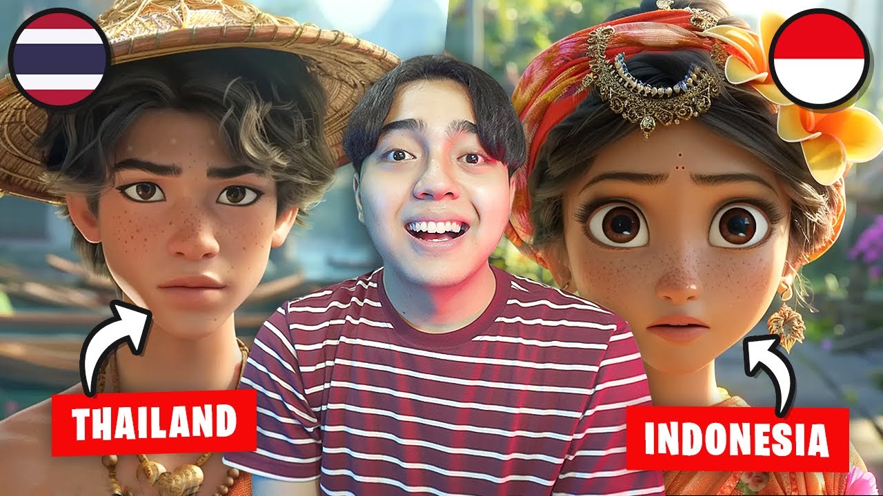 Bagaimana Jika Orang-Orang Setiap Negara Jadi Karakter Disney?