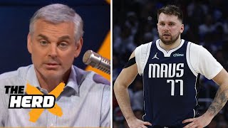 THE HERD | I think Luka Doncic can lead his team to the NBA Finals - Colin on Mavericks beat Thunder