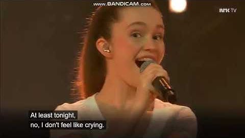 SIGRID - Don`t feel like crying (with lyrics)
