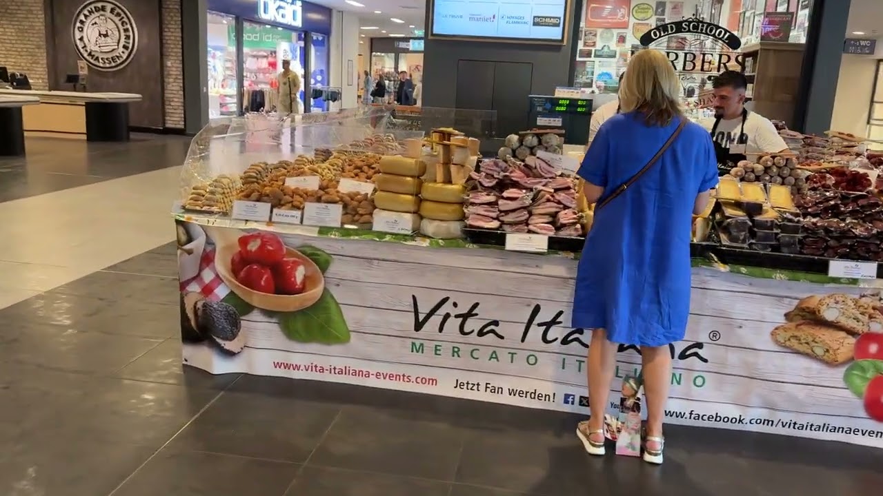 Vita Italiana on tour: Shoppingcenter MASSEN (Lux), 12.-28.06.2025; tgl. Kernöffnung 10 - 18.30 Uhr