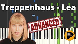 Treppenhaus - Lea | Piano Tutorial | Instrumental | Advanced