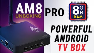 NEW Ugoos AM8 Pro Android TV Media Box  ⫸ UNBOXING REVIEW