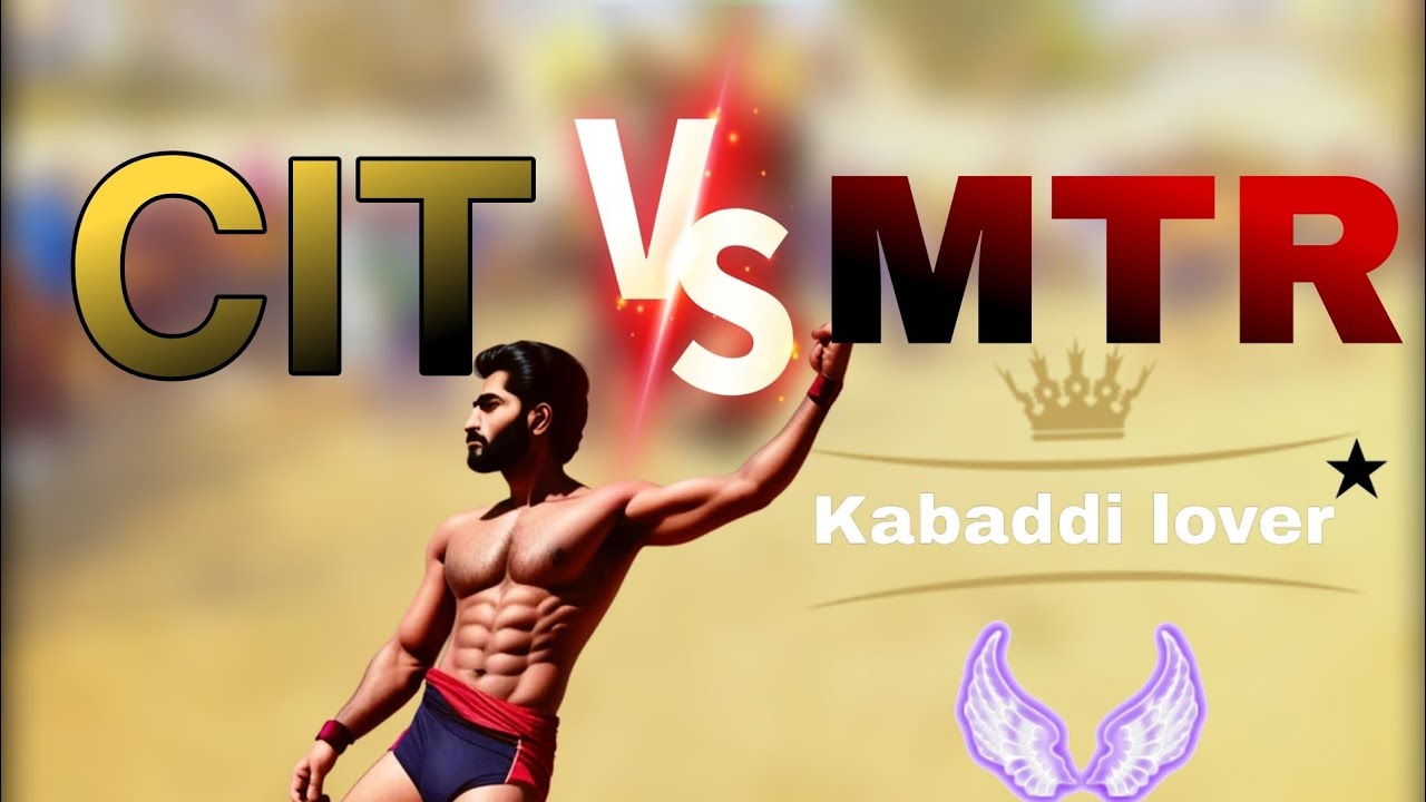 Kabbaddi Match CIT Vs MTR in gct chakwal kannaddi match foryou 