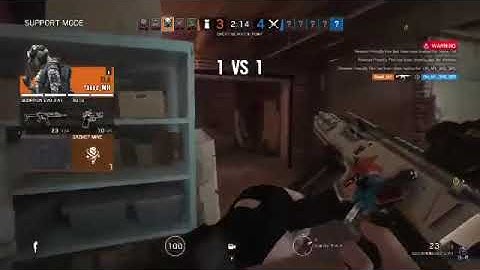 Rainbow Six Siege PS4: Crazy Overtime Match Point Ace Clutch