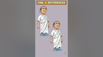 Find four differences,Spot The Difference #