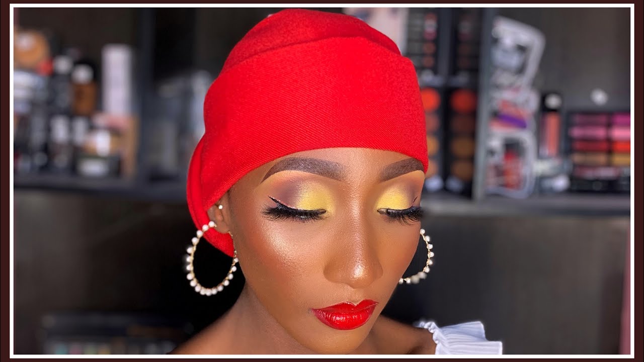 EASY ZARA GELE TUTORIAL How To Tie Trending Cap Gele YouTube