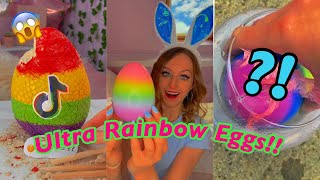 Asmr 3 Rainbow Mystery Surprise Eggs Tiktok Compilation Rhia Official