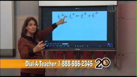 Homework Hotline: Greatest Common Factors