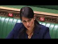 Priti Patel says she will not take lectures from Labour on racism