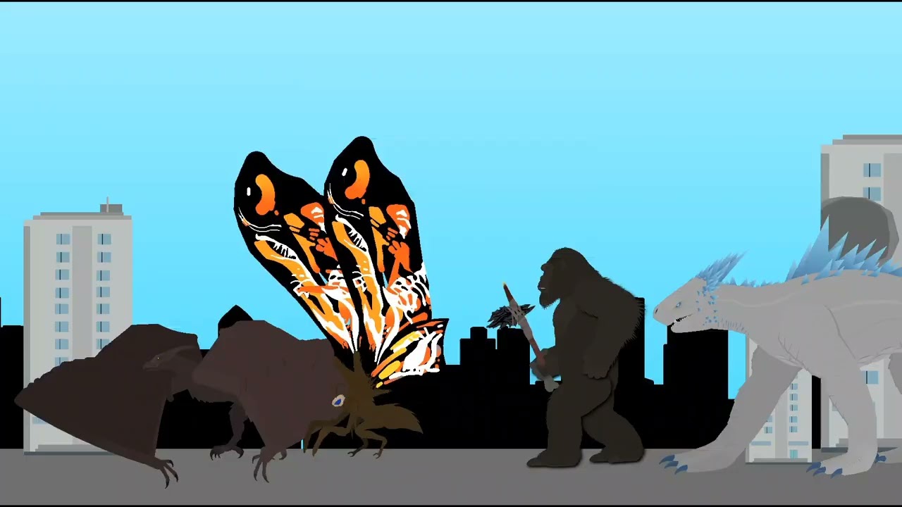 Godzilla VS o invaso do espaço (parte 2) batalha final