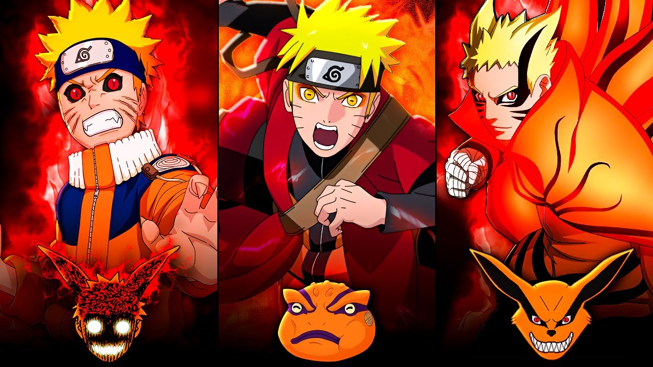 ALL NARUTO'S TRANSFORMATIONS 