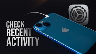 Famous How to Check Recent Activity on iPhone (tutorial) Profile