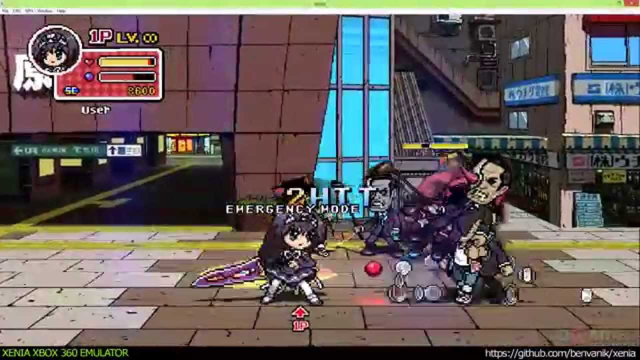 Xenia Xbox 360 Emulator - Phantom Breaker Battlegrounds Ingame!