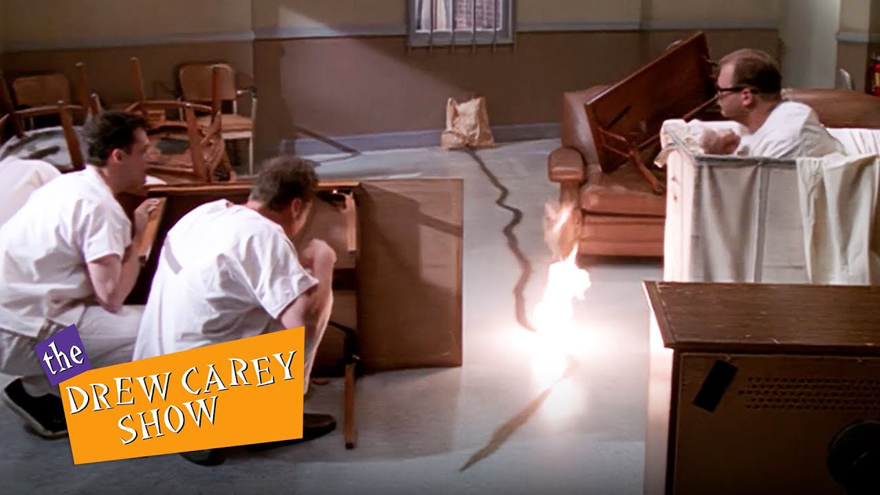 Lewis and Oswald Break Drew out of the Psych Ward | The Drew Carey Show