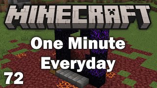 Playing Minecraft for 1 Minute Everyday - Day 72