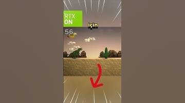 Chrome Dinazor oyunu yaptım ama 3D!