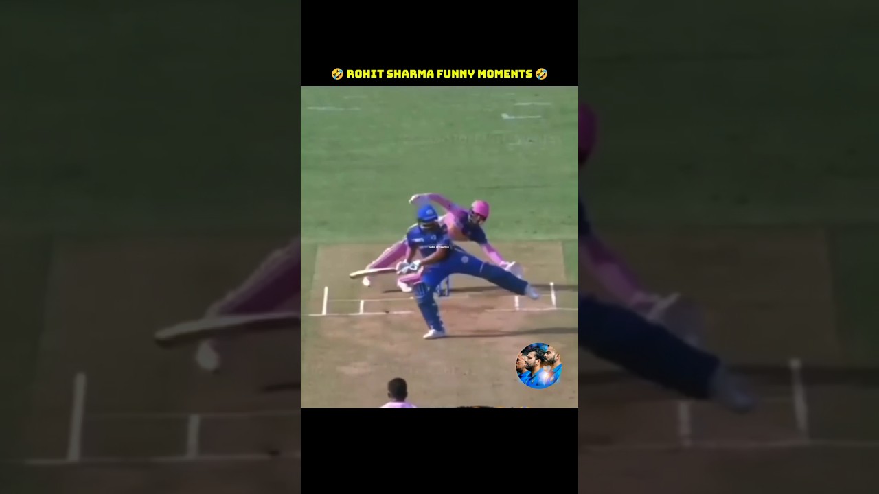 Rohit Sharma funny moments 🤣 kabhi nahi dekha hoga 😂#funnymoments #funnycricket #funny #cricketshort