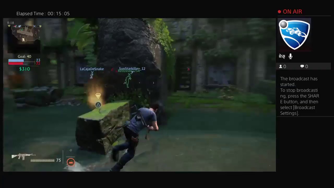 Uncharted 4 Gameplay Broadcast Number 99 By Trainleader21