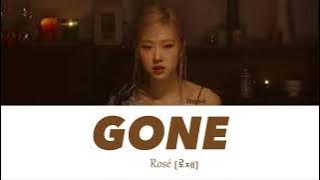 ROSÉ(로제)-'Gone' (Color Coded Lyrics)