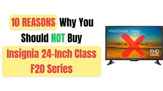 10 Reasons You Shouldn't Buy the Insignia 24-Inch Class F20 Series! 😱📺