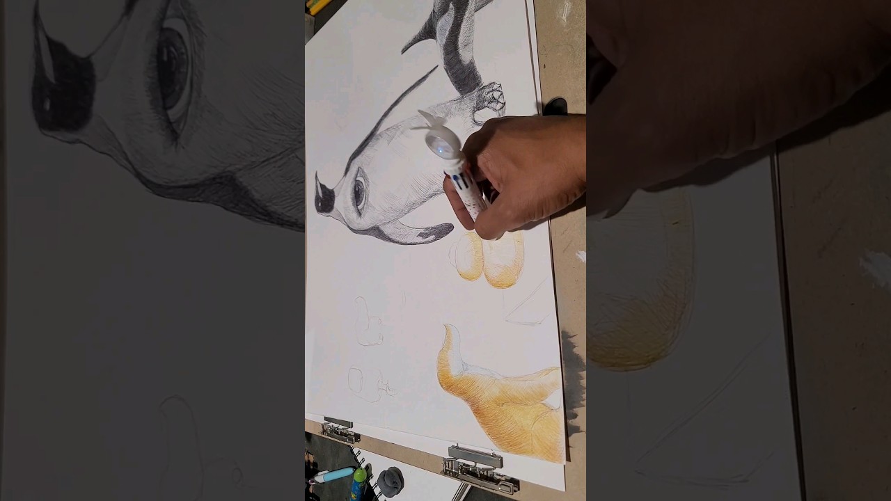 a surreal penguin 🐧 