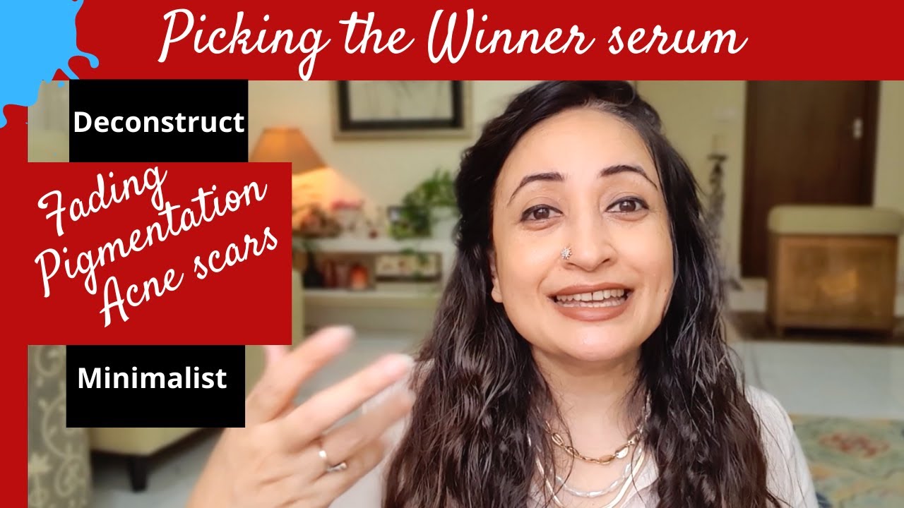Scars-Pigmentation: Deconstruct Breakout control Serum Review Vs Minimalist Alpha Arbutin 2+ HA 1%
