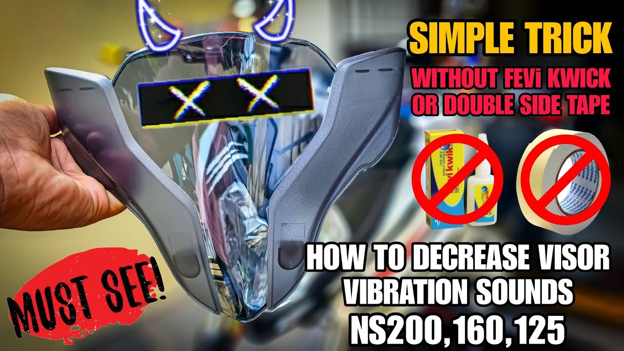 How to reduce visor sounds in ns200,160,125 Explained in Telugu nsmodzandvlogs YouTube