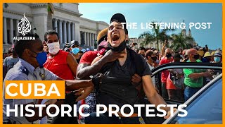 Details Cuba: Protesters move from social media to the streets | The Listening Post Guide