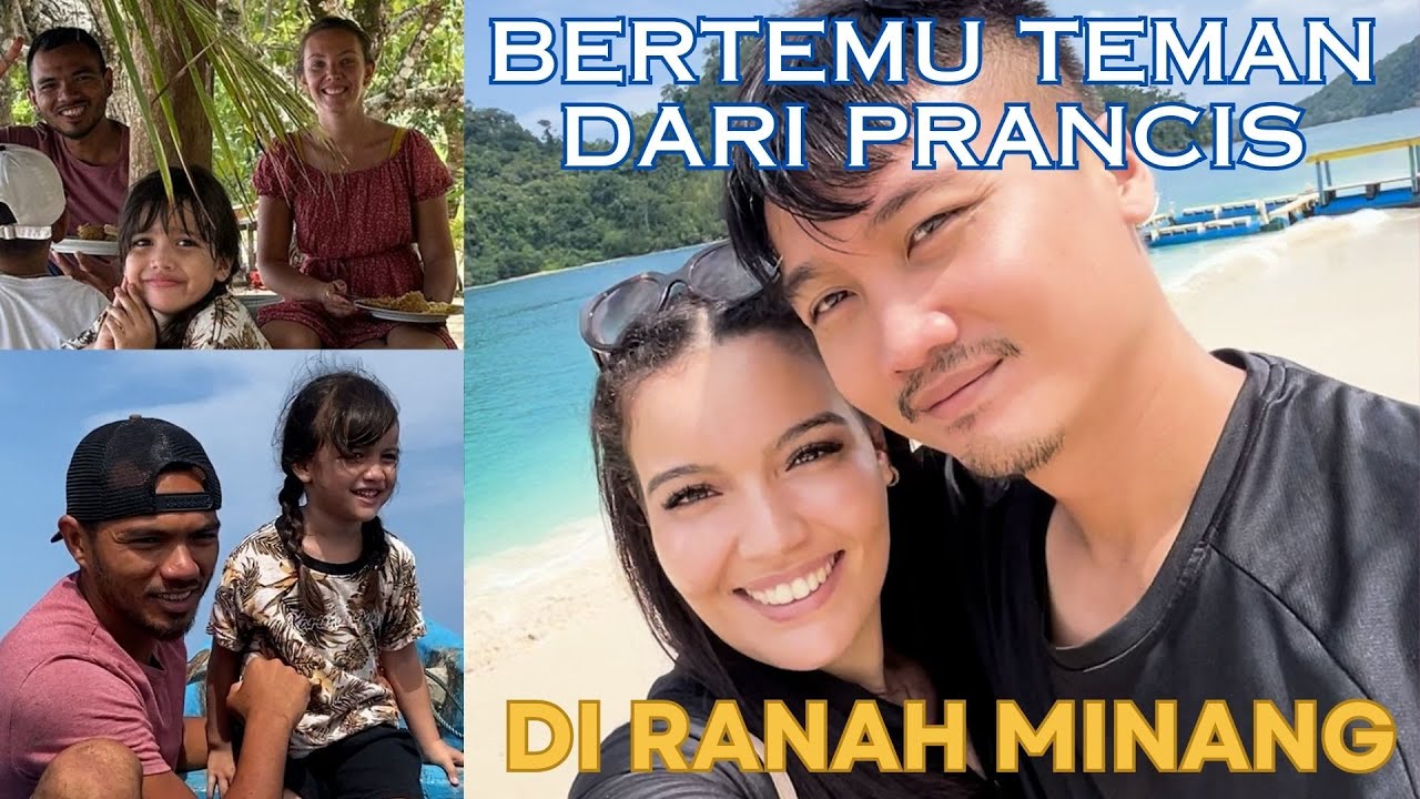 AKHIRNYA BISA KE PANTAI BERSAMA DANIL & CLEM BULE MINANG