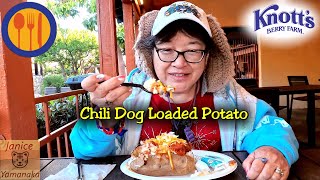 2024 Ghost Town Alive! / Knott's Summer Nights: Chili Dog Loaded Potato at Miners' Mac and Spuds