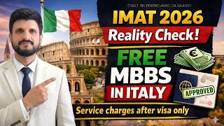 Study MBBS In ITALY | IMAT Exam ITALY Full Details | FREE MBBS In ITALY | Crown Immigration