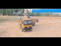 Heavy Duty Play: RC Excavator and Dump Truck