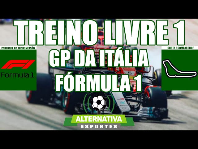 Tempo Real: GP da Itália de F1 2022 – treinos livres ao vivo