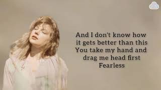 TAYLOR SWIFT - Fearless (Taylor's Version) Lyrics