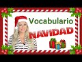 VOCABULARIO NAVIDEÑO 🎅🏼🎄 Navidad en francés