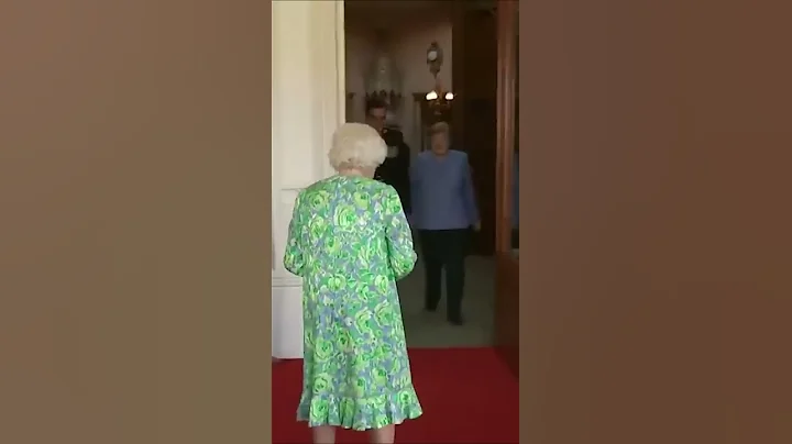 The Queen Meets Angela Merkel Inside Windsor Castle