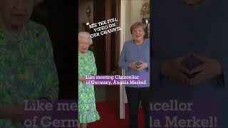 The Queen Meets Angela Merkel Inside Windsor Castle