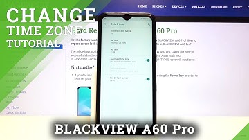 How to Set Date and Time in BLACKVIEW A60 Pro – Date and Time Settings