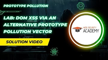 Lab: DOM XSS via an alternative prototype pollution vector
