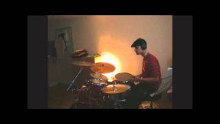 Video thumbnail of "Emil Bulls - I don't belong here (drum cover, new upload)"