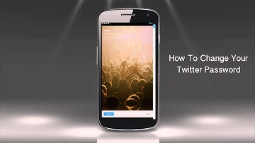 How to Change Twitter Password on an Android Device