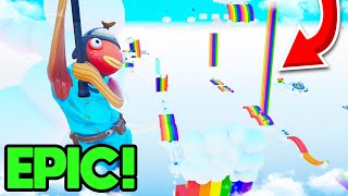 The BEST RAINBOW DEATHRUN in Fortnite!