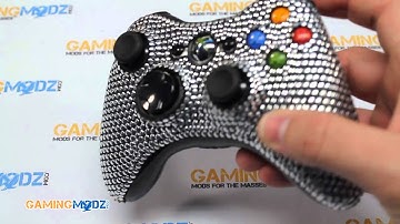 Chrome Pixel Camo Xbox 360 Modded Controller