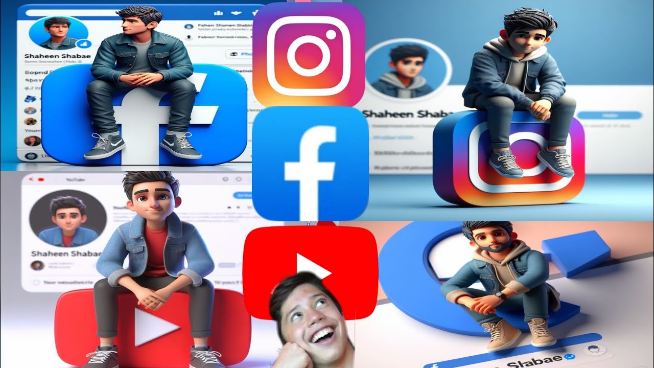 How to Create ai 3D social media | Instagram profile pic edit ...