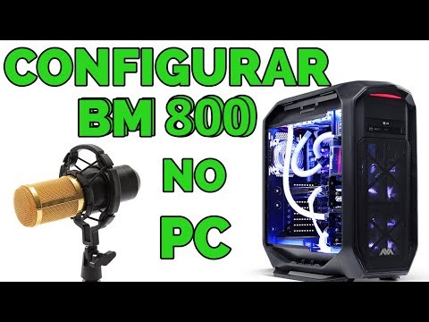 Vídeo: Como Conectar Um Microfone Condensador Ao Seu Computador